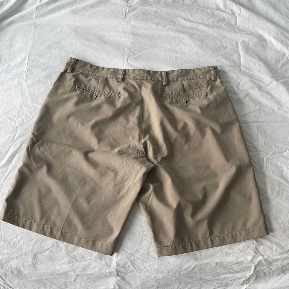 adidas Men's Khaki/Tan Hybrid Shorts